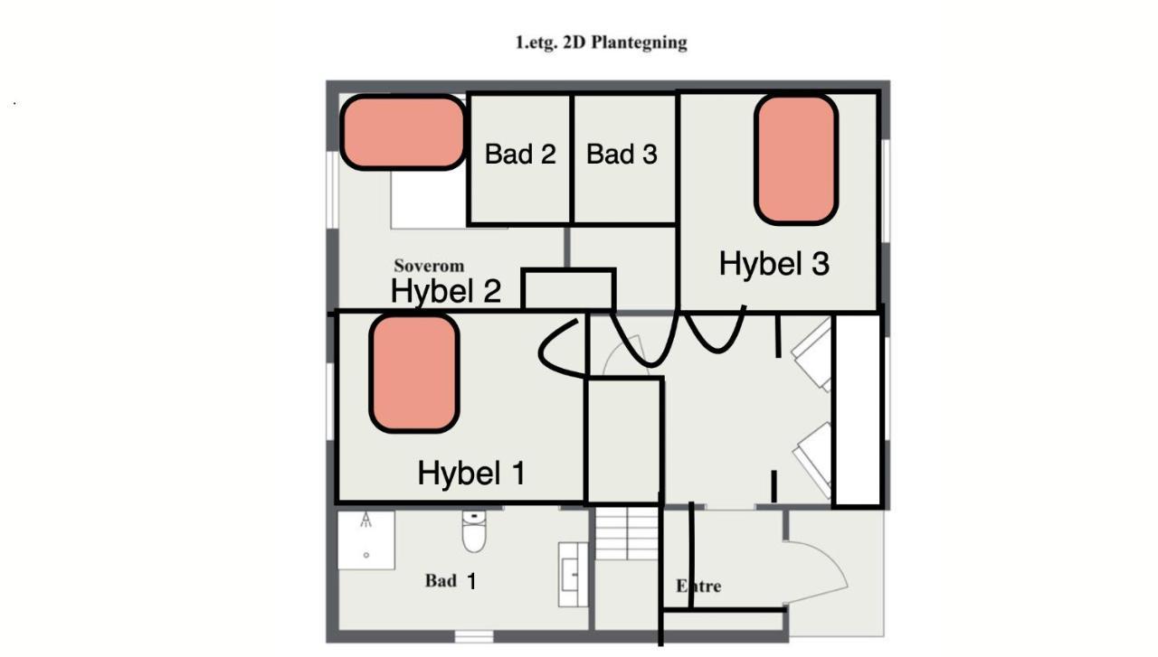 Mosjoen Overnatting, Tordenskjolds Gate 24B Εξωτερικό φωτογραφία